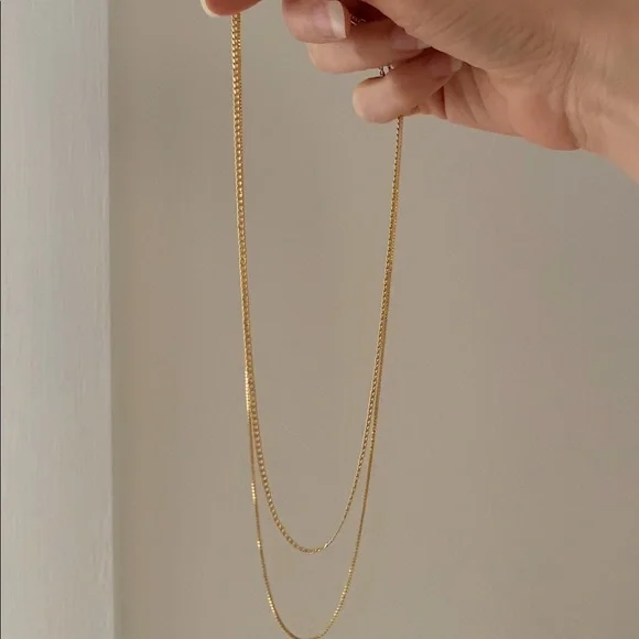 Dainty Gold Chain | 18K Gold Filled - Picture 4 of 11